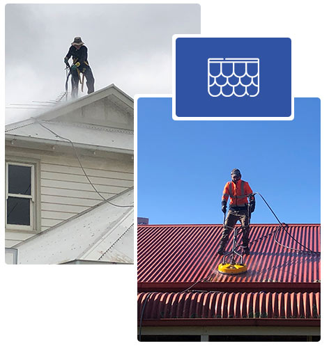 residential-roof-cleaning-collage