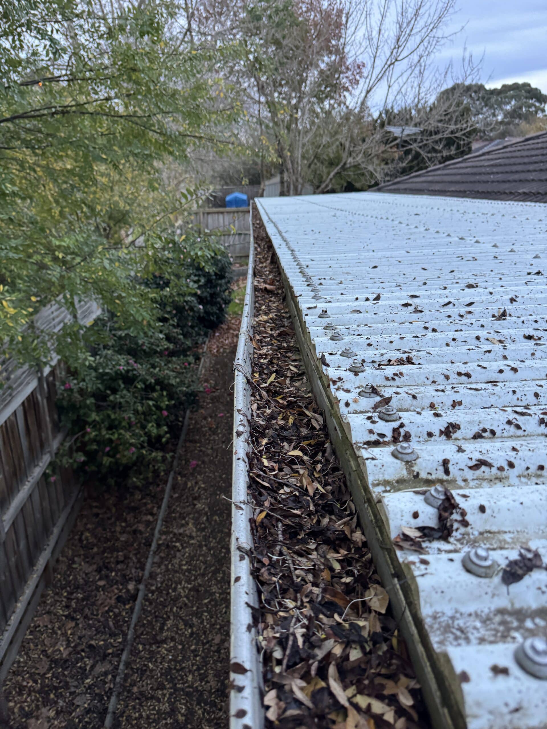 Gutter before