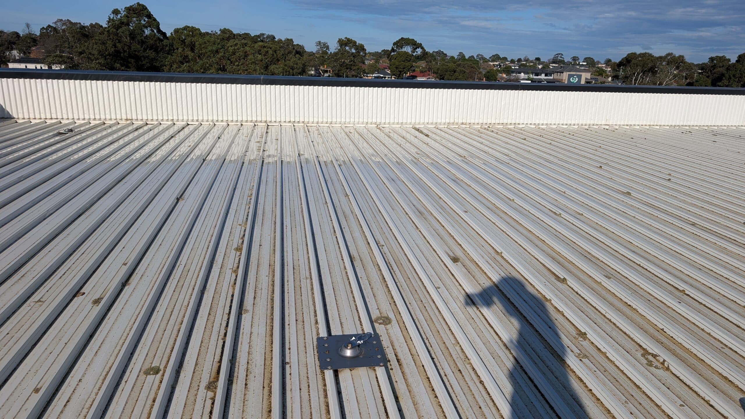 Before Image - Commercial Roof Clean